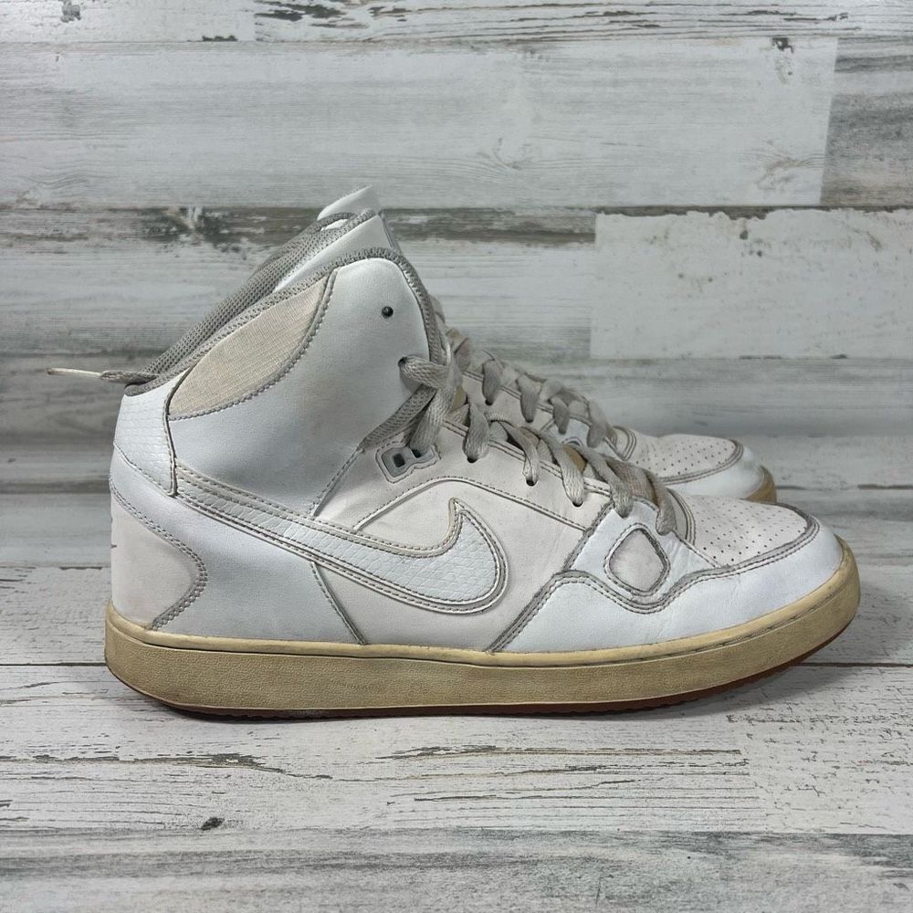 Nike Mens Son of Force Midrise Trainer Sneaker Athletic Shoes White Size‎ 11.5